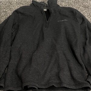 Columbia Men's Charcoal Zip-Up Sweater